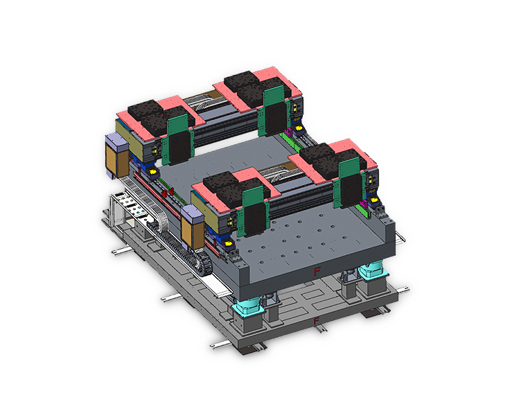 Dual gantry stage